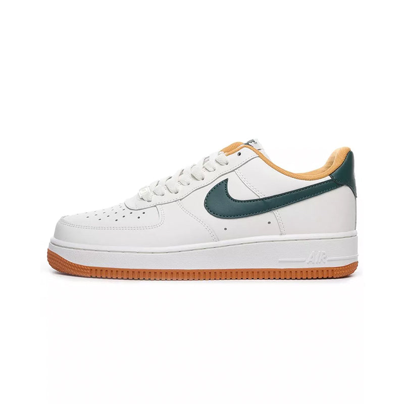 NIKE AIR FORCE 1 CREAM WHITE BEIGE GREEN GUM