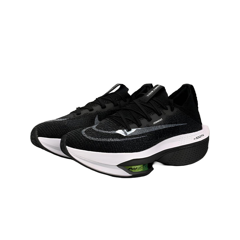 NIKE AIR ZOOM ALPHAFLY NEXT 2% BLACK WHITE