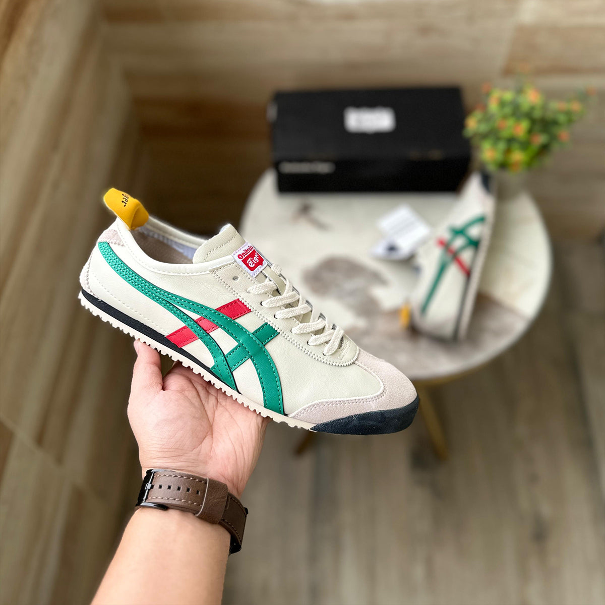 ONITSUKA TIGER MEXICO 66 BIRCH GREEN