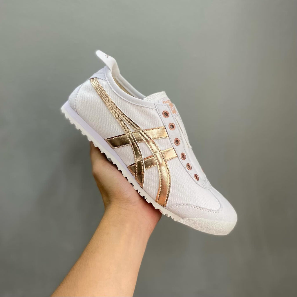 ONITSUKA TIGER MEXICO 66 WHITE GOLD
