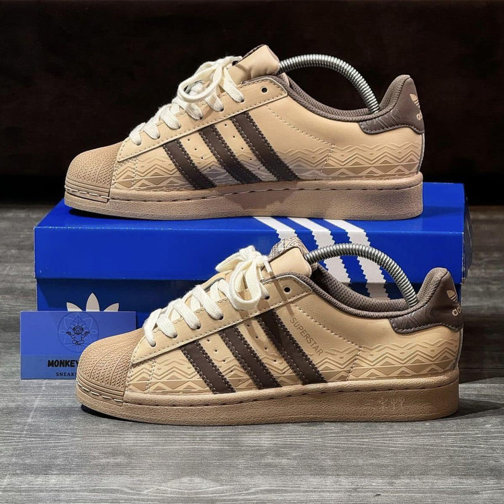 ADIDAS SUPERSTAR MAGIC BEIGE TRIBAL