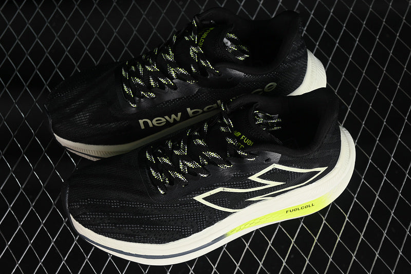 NEW BALANCE FUELCELL SUPERCOMP TRAINER V2 BLACK WHITE YELLOW