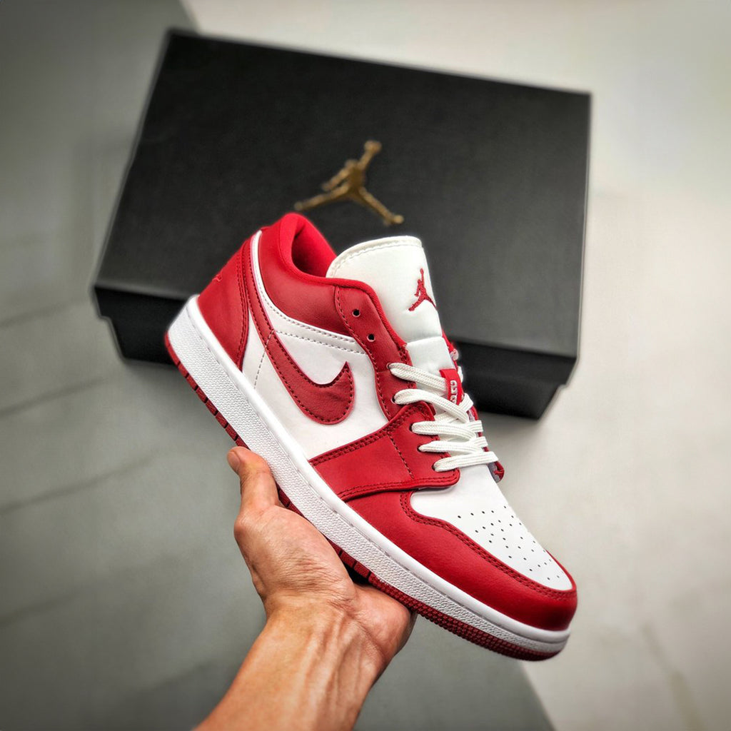 NIKE AIR JORDAN RETRO 1 LOW GYM RED WHITE