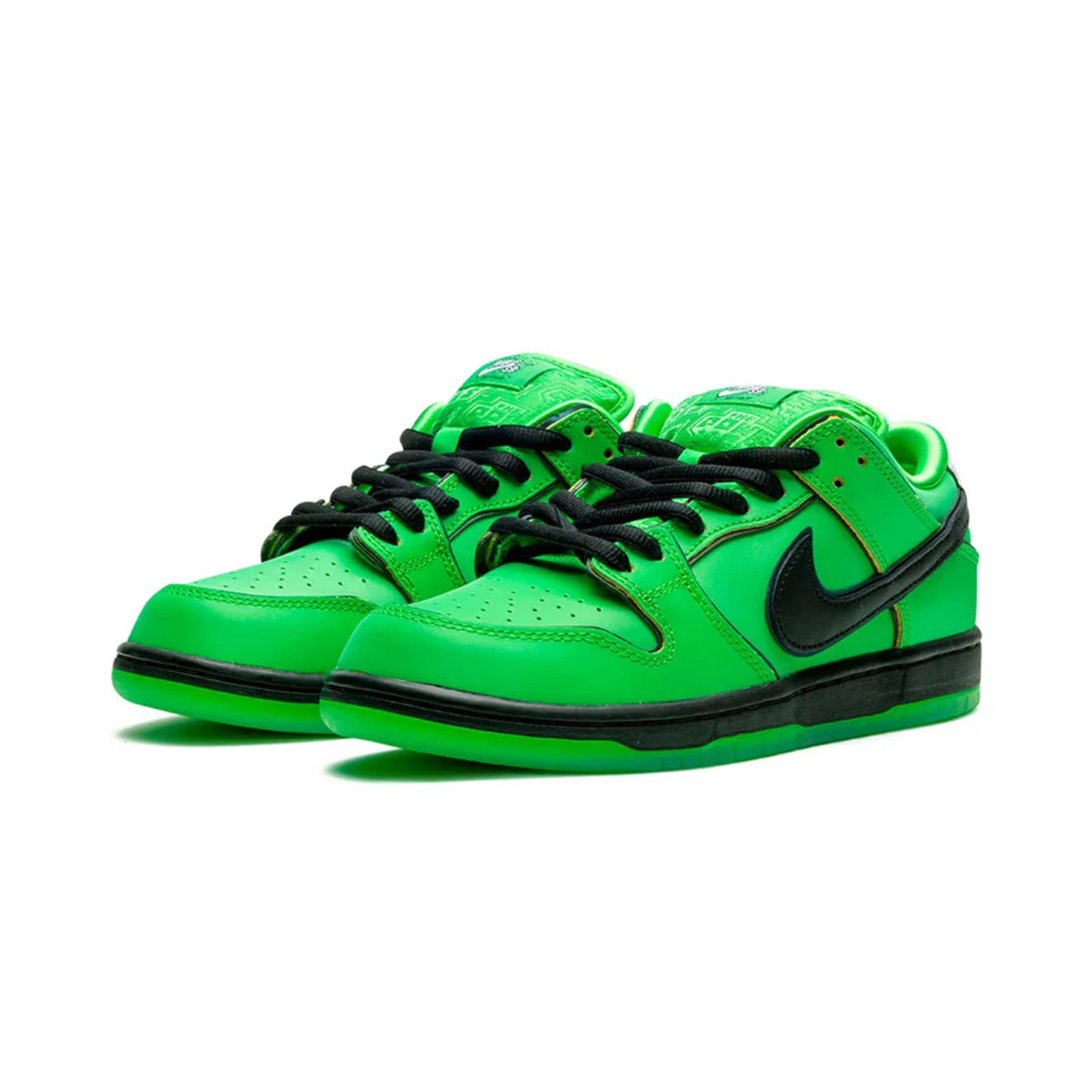 NIKE SB DUNK LOW THE POWERPUFF GIRLS BUTTERCUP