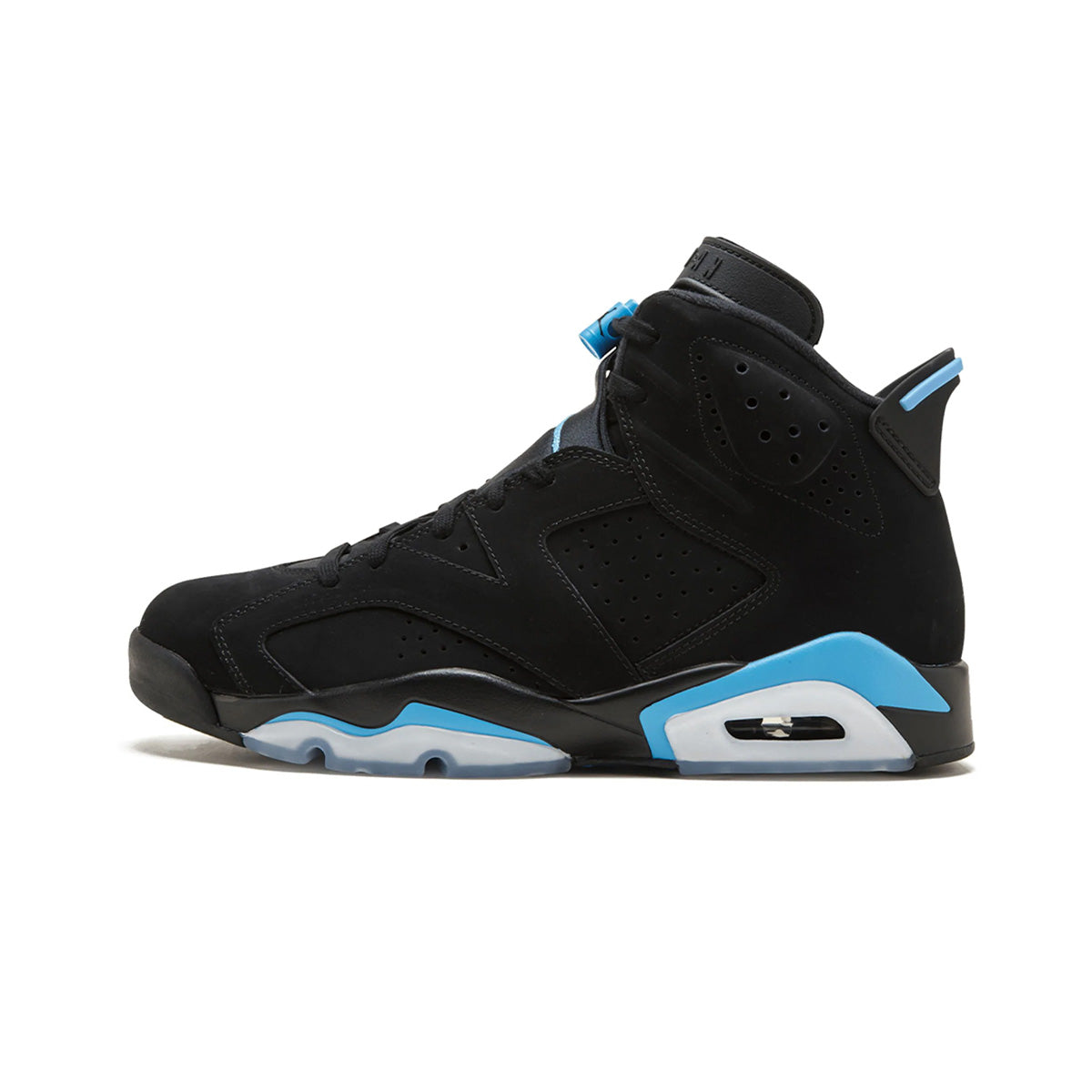 NIKE AIR JORDAN 6 BLACK UNIVERSITY BLUE