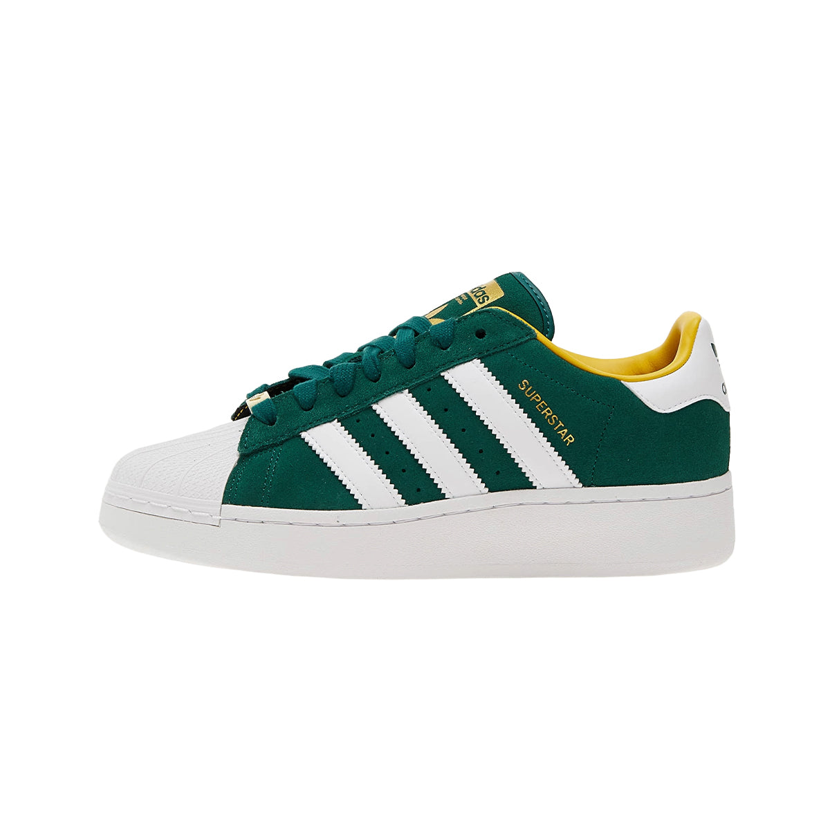 ADIDAS SUPERSTAR GREEN WHITE GOLD