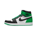 NIKE AIR JORDAN RETRO 1 HIGH BLACK LUCKY GREEN