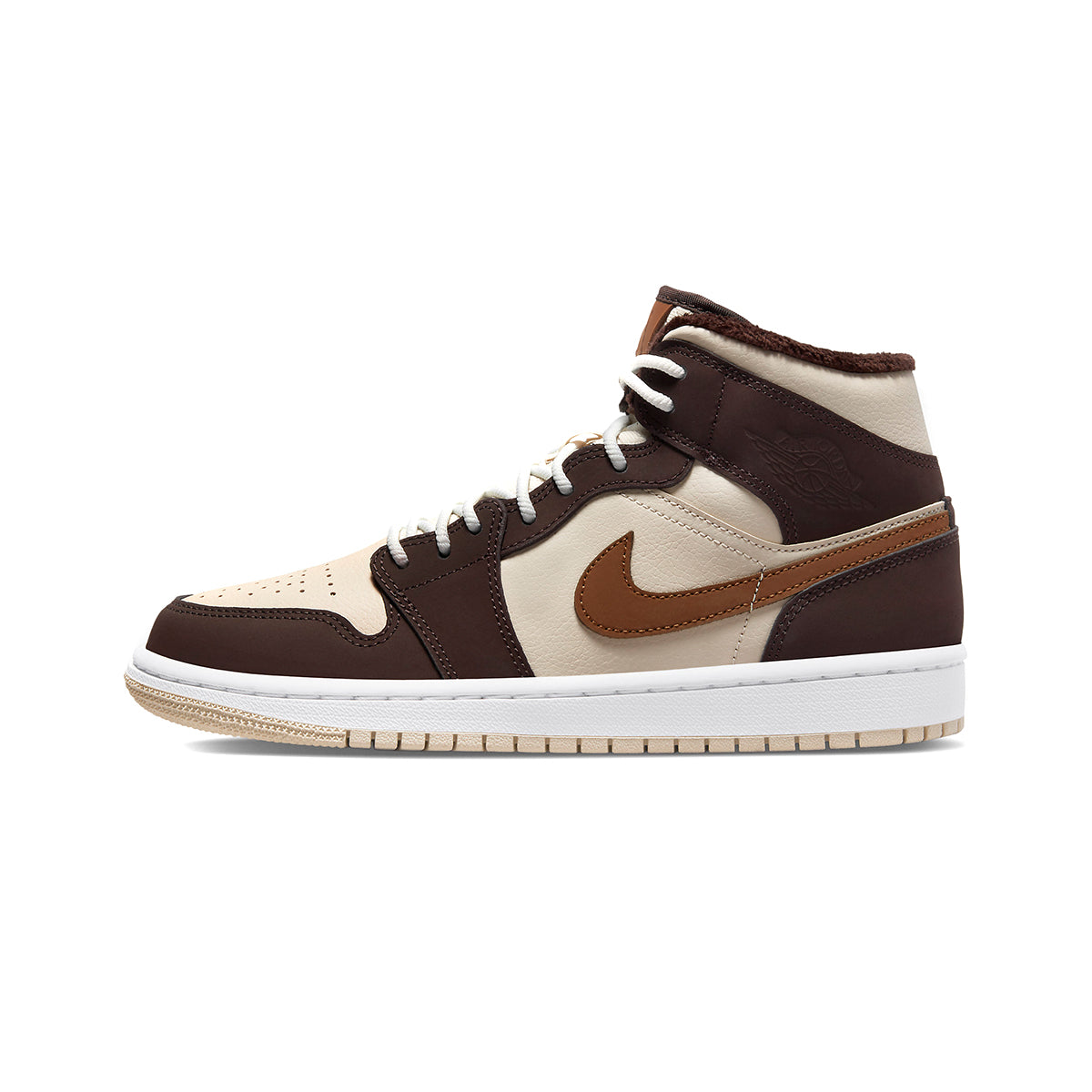 NIKE AIR JORDAN RETRO 1 HIGH BROWN BASALT OATMEAL MOCHA
