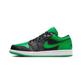 NIKE AIR JORDAN RETRO 1 LOW BLACK LUCKY GREEN