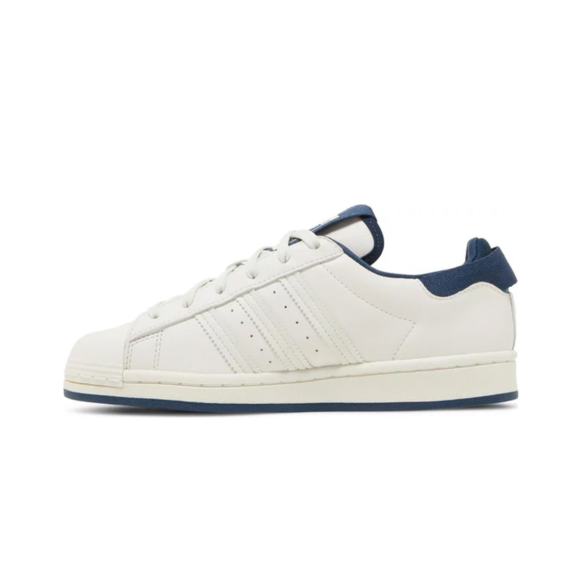 ADIDAS SUPERSTAR WHITE CREW NAVY