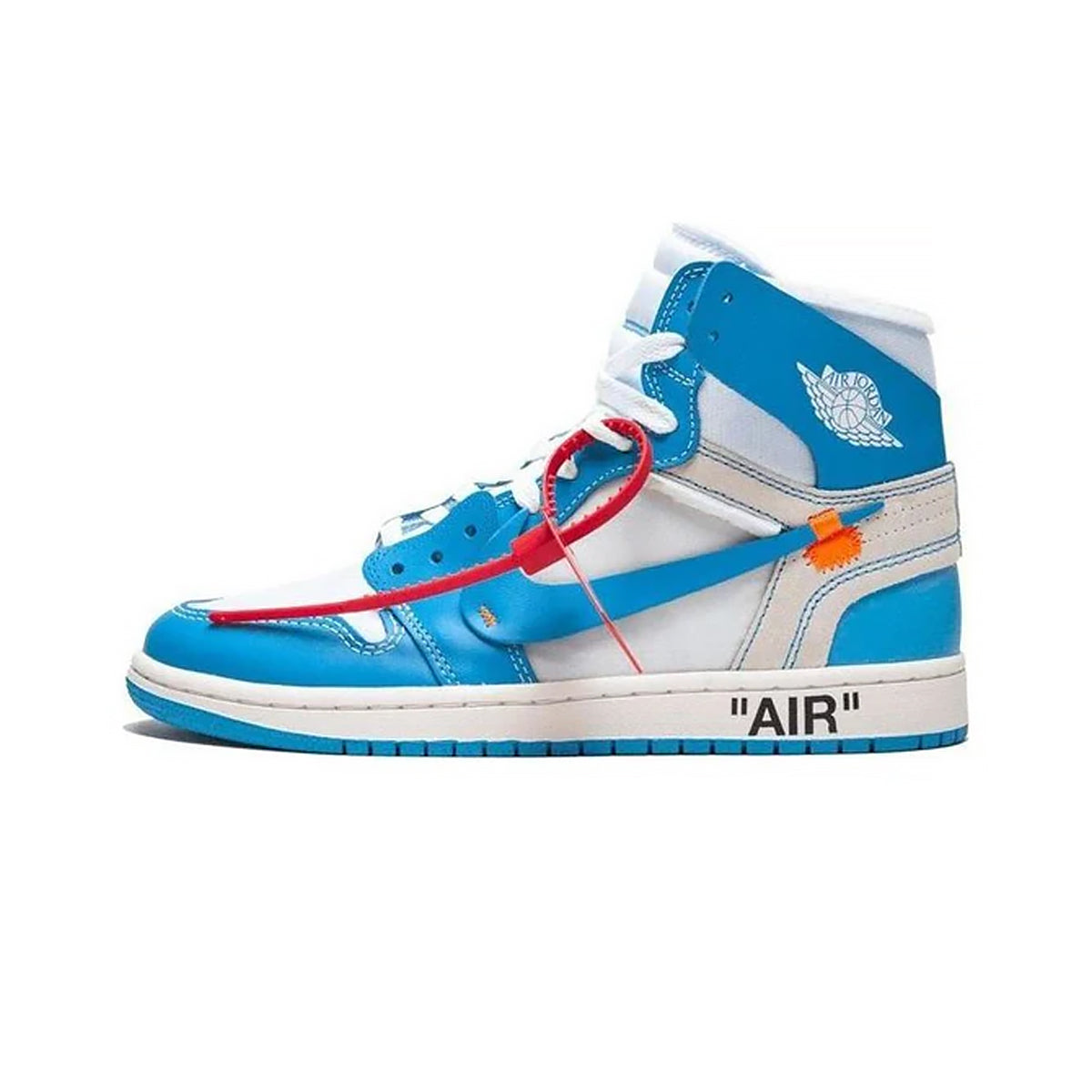 NIKE AIR JORDAN RETRO 1 HIGH OFF WHITE UNC