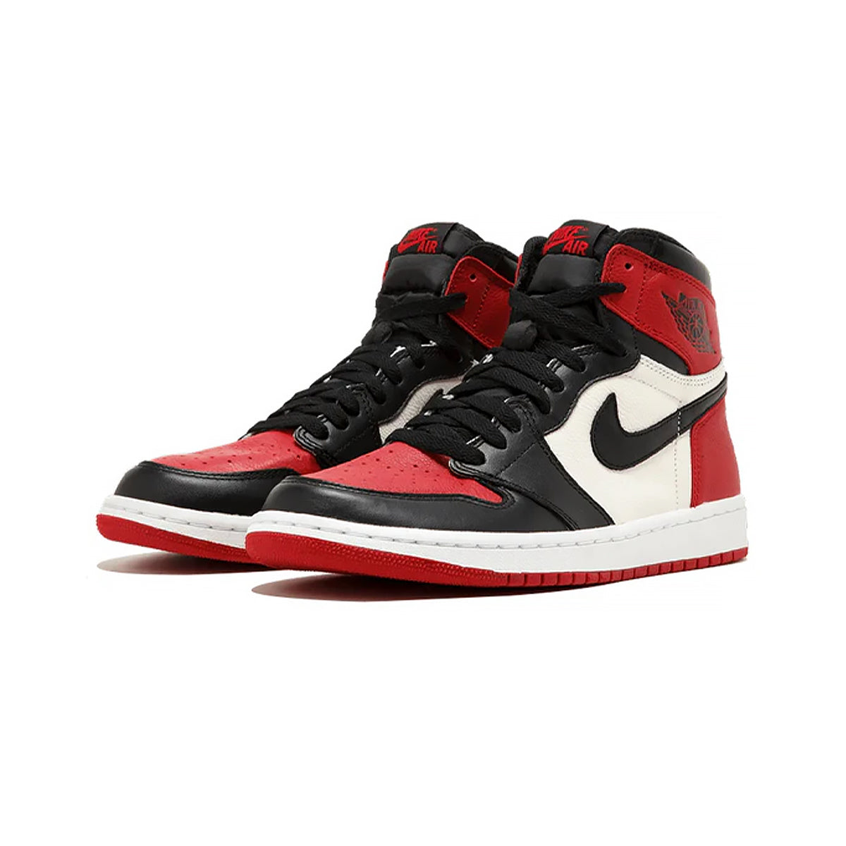 NIKE AIR JORDAN RETRO 1 HIGH BRED TOE
