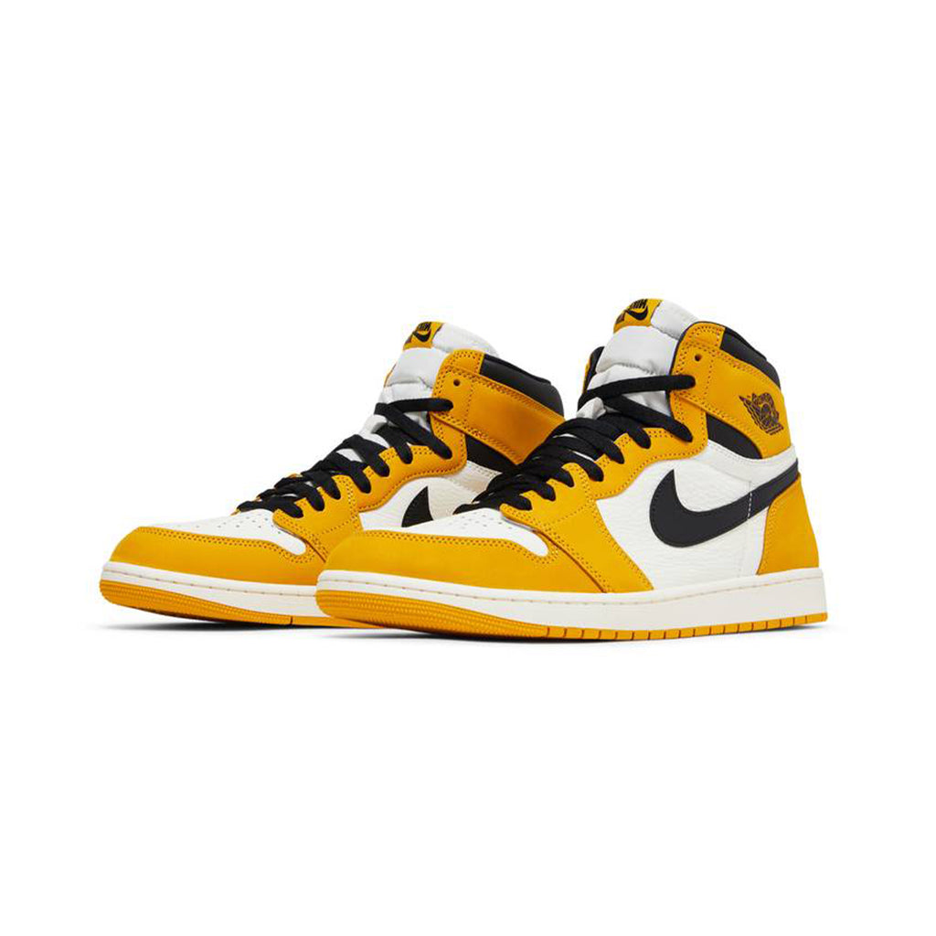 NIKE AIR JORDAN RETRO 1 HIGH YELLOW OCHRE