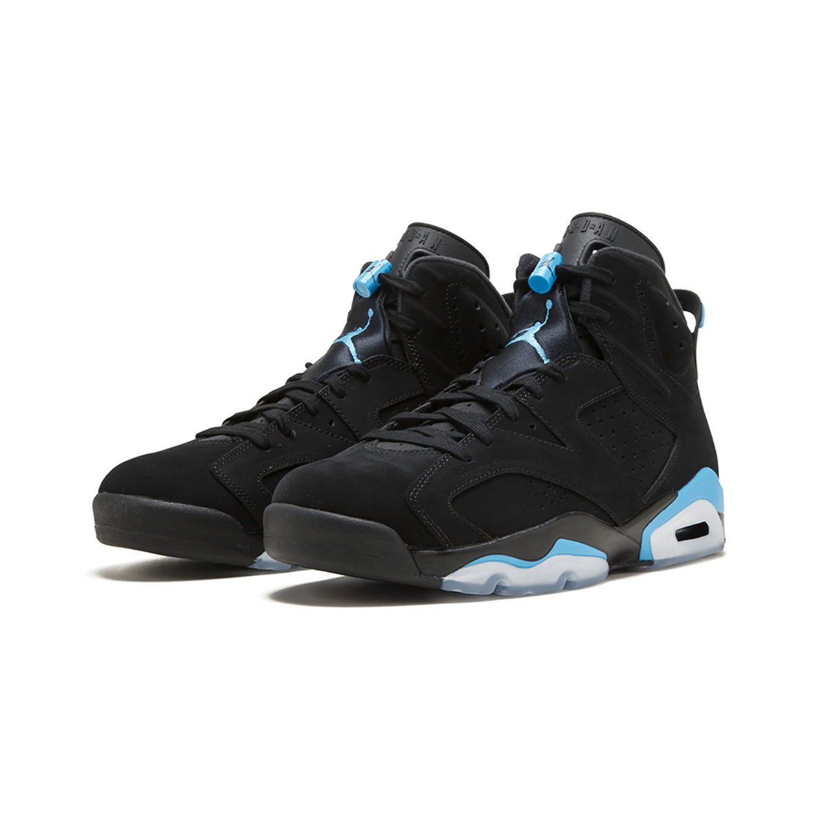 NIKE AIR JORDAN 6 BLACK UNIVERSITY BLUE