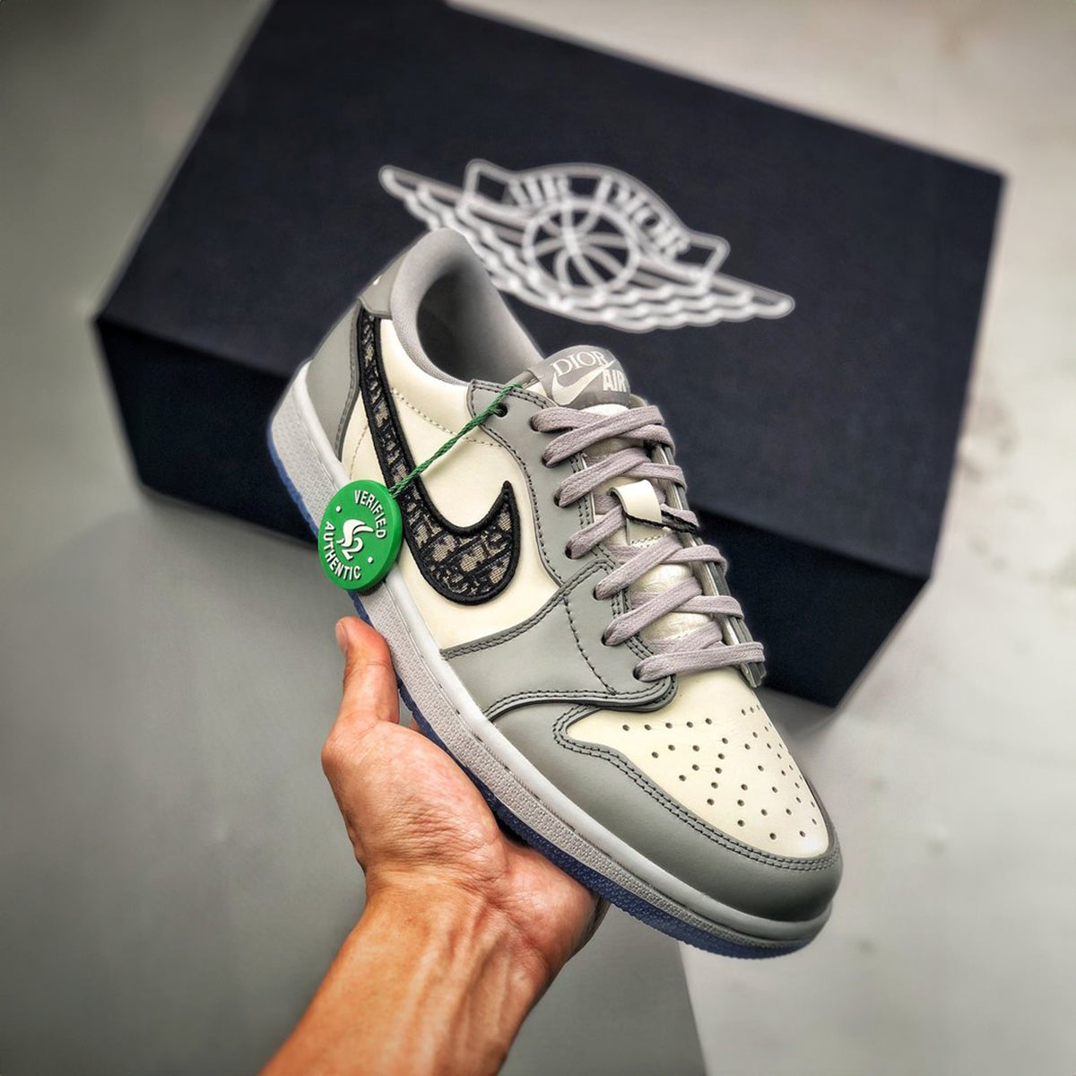 NIKE AIR JORDAN RETRO 1 LOW DIOR